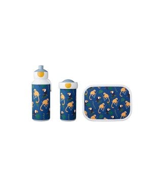 Mepal Jungle Mepal Lunchset 3 Delig Lunchbox, Schoolbeker & Pop-up beker