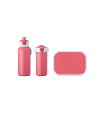 Mepal Roze Mepal Lunchset 3 Delig  Lunchbox, Schoolbeker & Pop-up beker