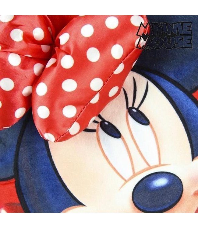 Minnie Mouse rugzak schooltas kinderen rood wit met voetjes
