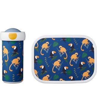 Mepal Jungle Lunchset Schoolbeker & Lunchbox