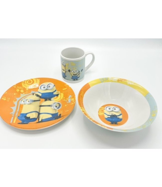 Minions Lunchset 3 delig
