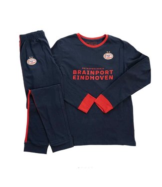 PSV Pyjama Blauw Rood Maat 92