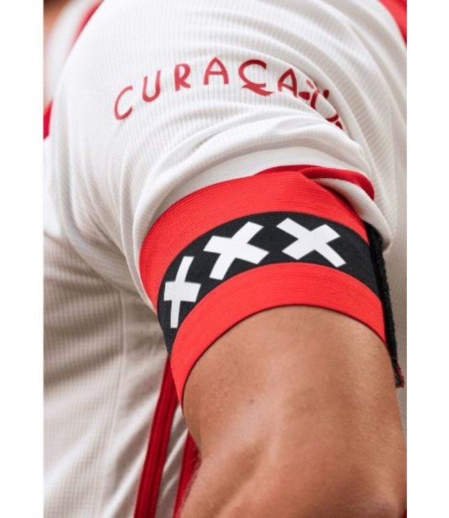 Ajax Aanvoerdersband Rood / Zwart Junior