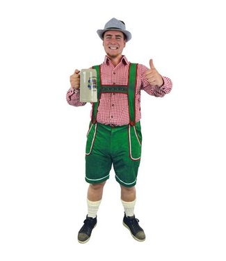 Tirolerkostuum deluxe groen (mt XXL)