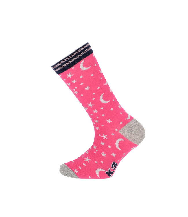 K3 Sokken 2 paar Roze