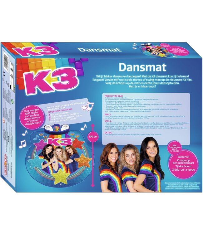 K3 Dansmat - Muziekmat -