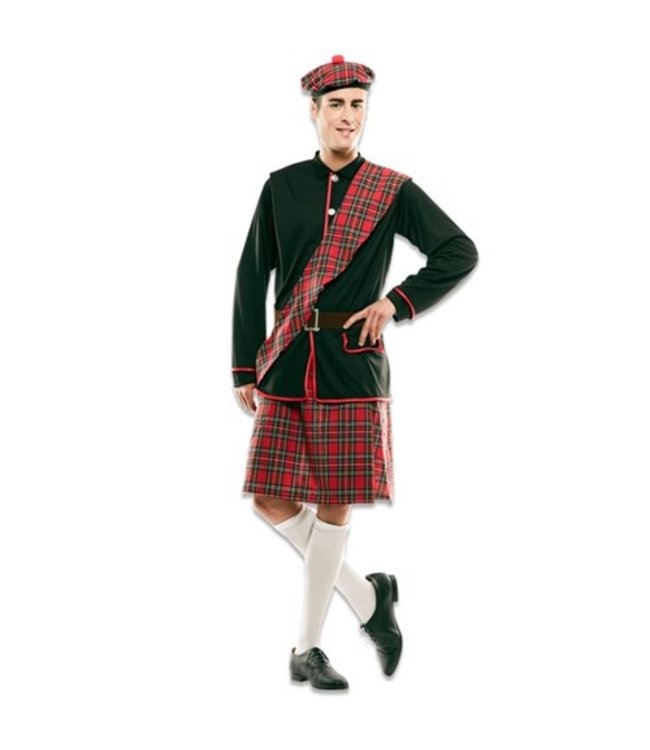 Schotse man (mt XL) - Schotse Kilt - Carnaval -