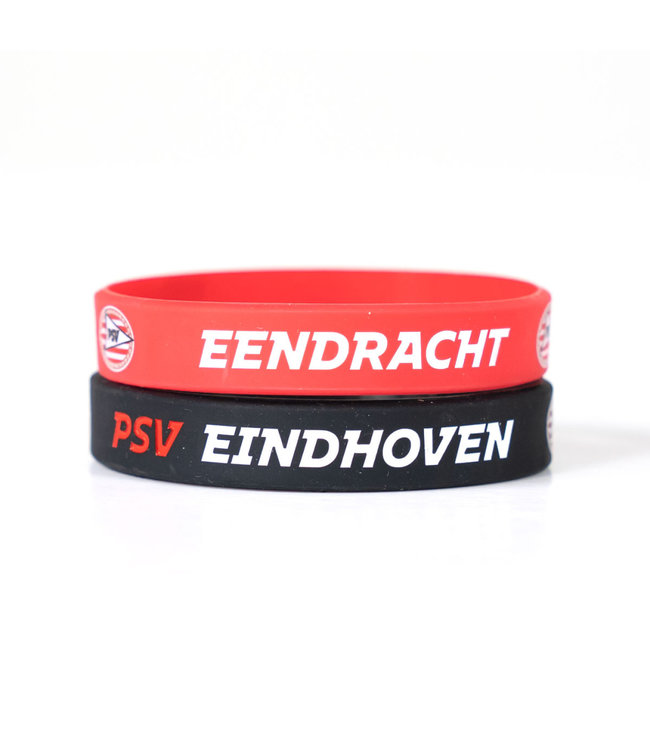 PSV Armbandjes Rubber (set van 2)