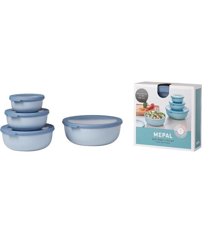 MEPAL set cirqula  4-delig (350+750+1250+2250) nordic Blue
