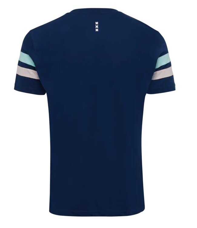 Ajax T-shirt blauw Volwassenen