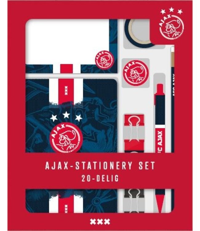 Ajax Stationeryset 20-delig 2023-2024