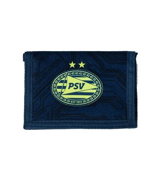 PSV Portemonnee Blauw Geel