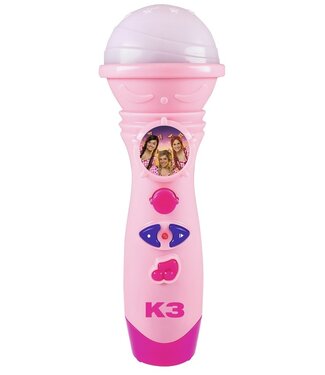 K3 Microfoon met stemopname - roze