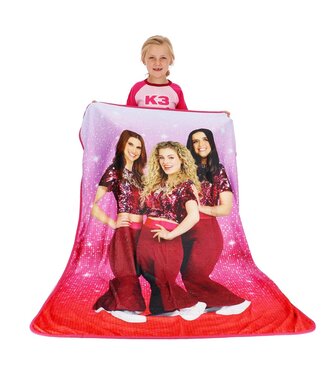 K3 Fleece deken / blanket glitter girls