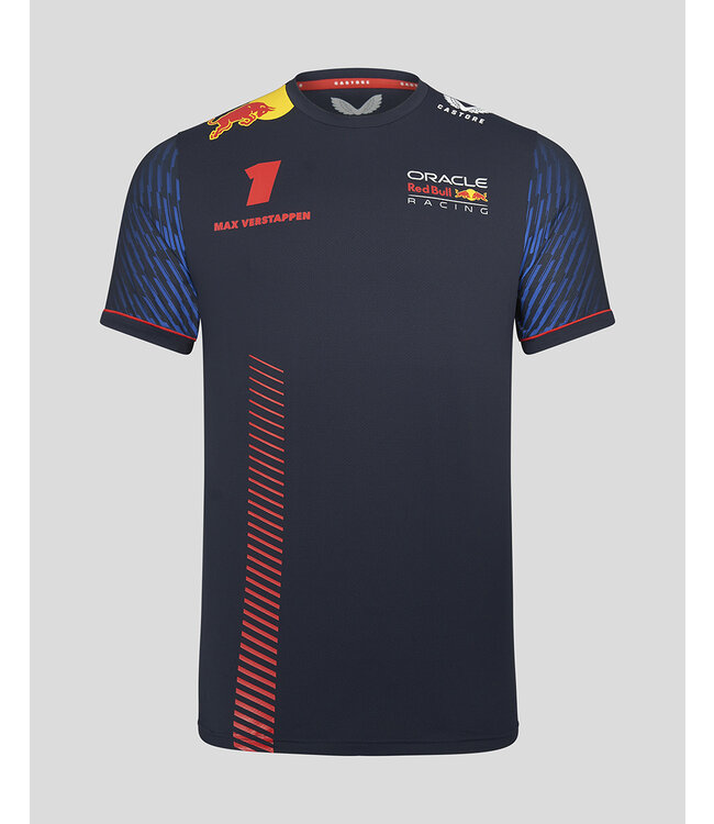 Oracle Red Bull Racing Max Verstappen Teamline Driver T-shirt 2023