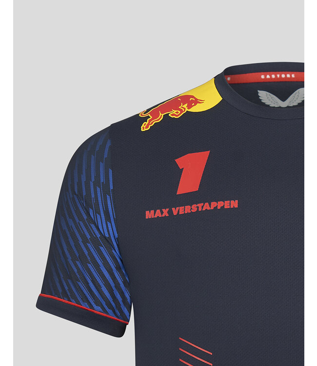 Oracle Red Bull Racing Max Verstappen Teamline Driver T-shirt 2023