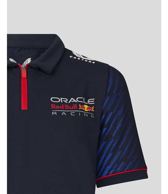 Oracle Red Bull Racing Max Verstappen Teamline Driver Kids Polo 2023