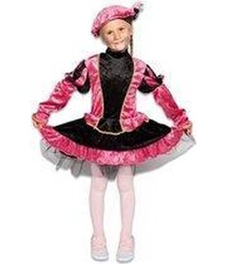 Pietenjurkje met petticoat roze (mt 140)