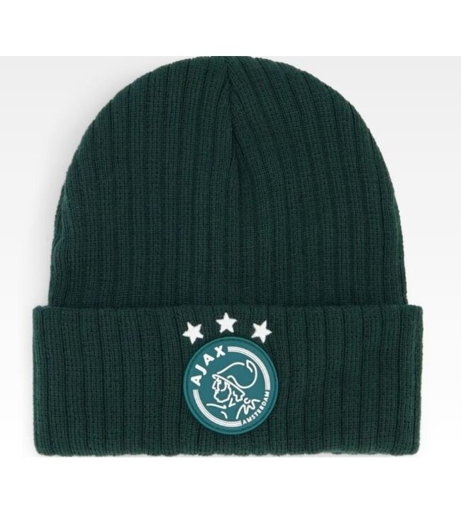 Ajax Beanie / Muts groen senior