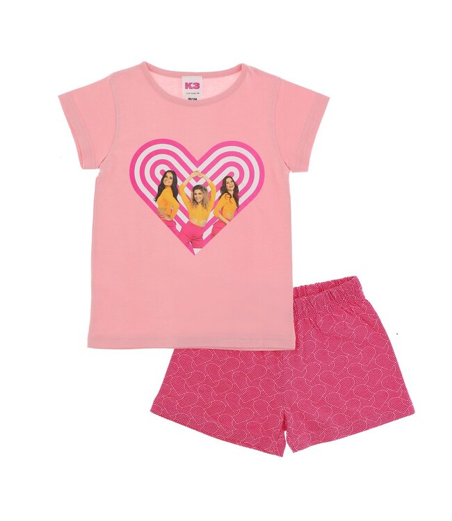 K3 Shortama Girls Roze