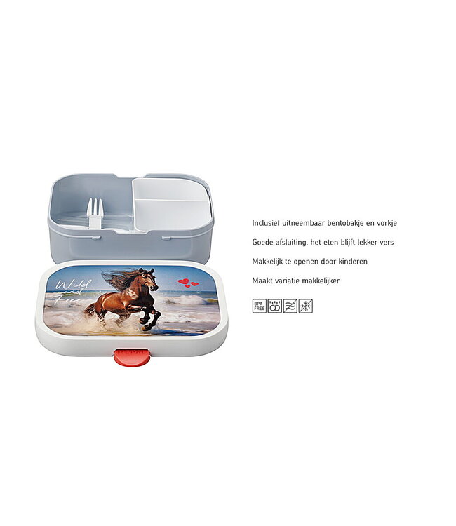 Mepal lunchbox Paard - Wild Horse Broodtrommel