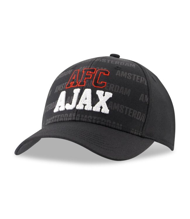 Ajax Cap Zwart AFC Ajax All Over Print