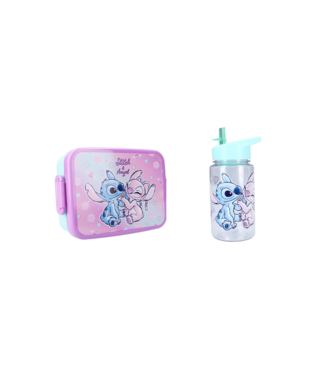 Lilo & Stitch Lunchset Lunchbox en Drinkfles 450ML