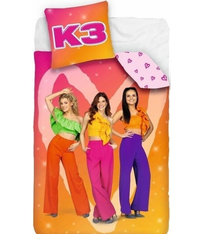 K3 Dekbed Alle Kleuren Marthe Hanne Julia GIGAFAN
