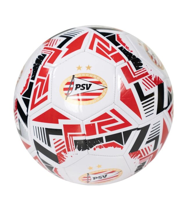 PSV Voetbal Logo Rood Wit zwart