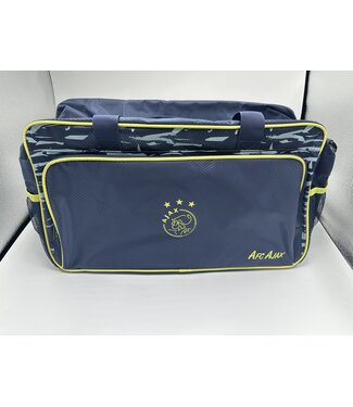 Ajax Sporttas Medium  Blauw Geel
