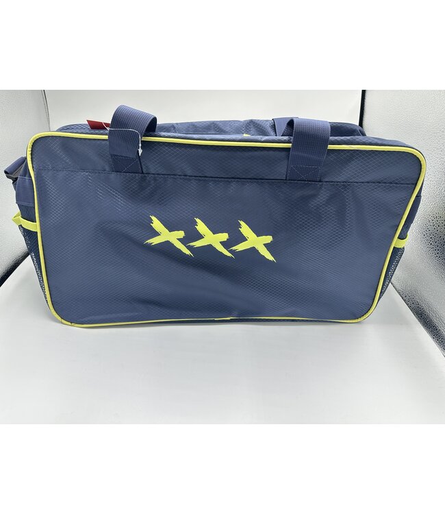 Ajax Sporttas Medium  Blauw Geel