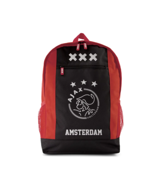 Ajax Rugtas Groot Rood zwart Amsterdam XXX logo