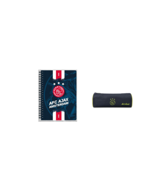 Ajax Voordeelset Notebook en Etui Blauw
