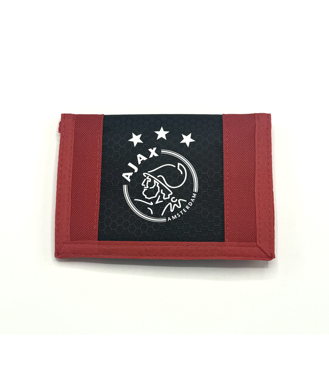 Ajax Portemonnee Medium Rood zwart Amsterdam XXX logo