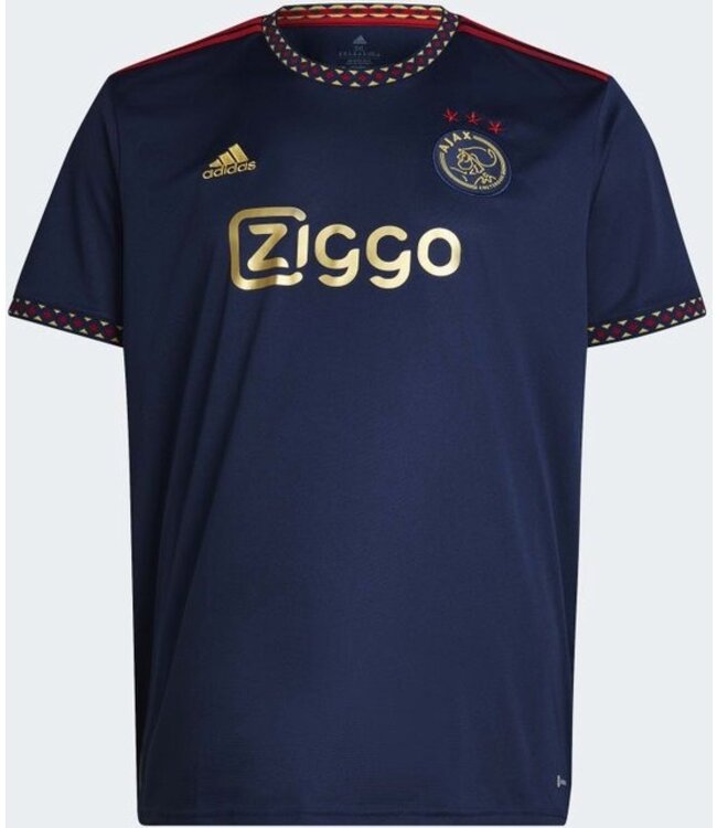 Ajax Wedstrijdshirt Donkerblauw/Bordeaux