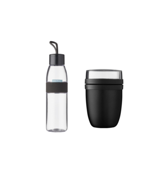 Mepal Lunchpot en Waterfles 700ml Zwart