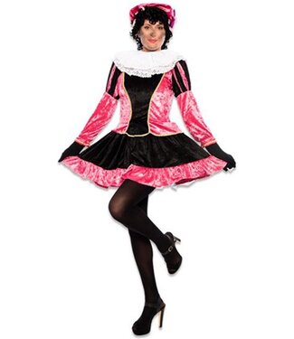 Pietjurkje met petticoat roze (L) - Sinterklaas -