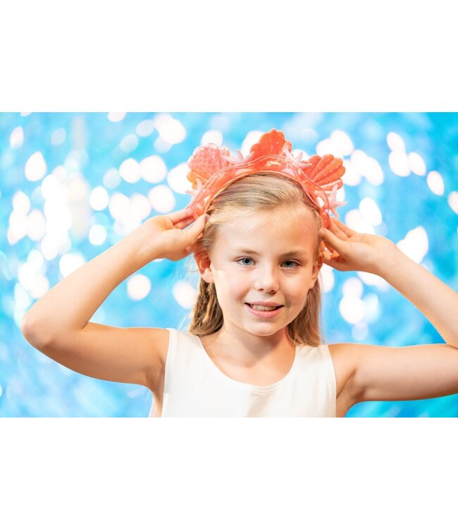 K3 verkleedjurk Zeemeerminstaart + Tiara 7-10 jaar - K3 Film