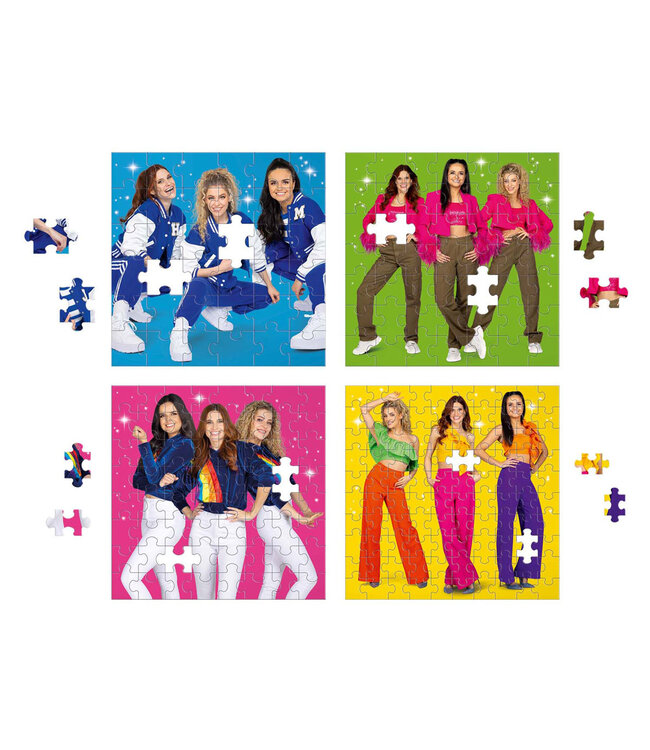 K3 Puzzel 4 in 1  - Hanne Marthe & Julia -