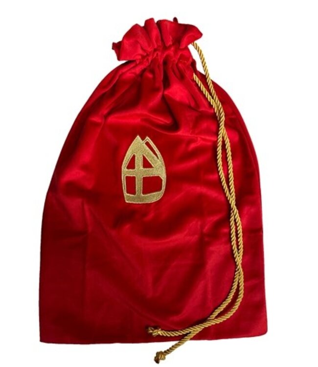 Strooizak luxe rood - Sinterklaas -