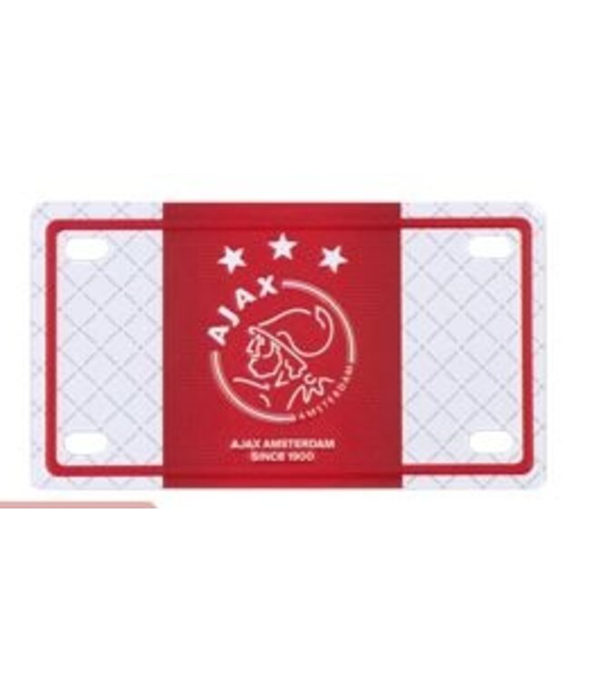 Ajax Magneet License plate WRW