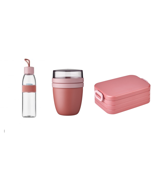 Mepal Mauve Lunchset 3 Delig
