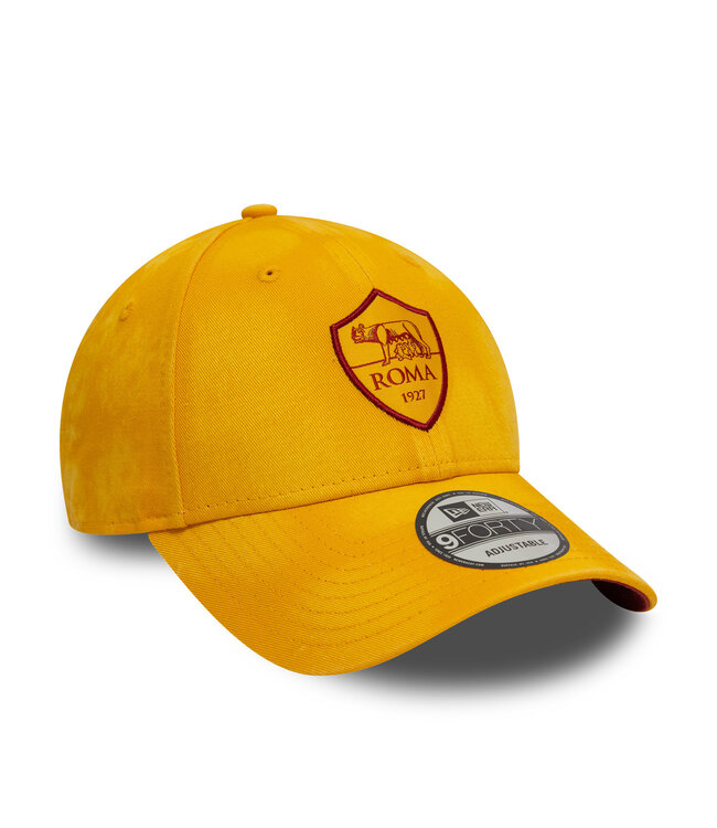 AS Roma Tie Dye 9Forty New Era Logo Cap Oranje