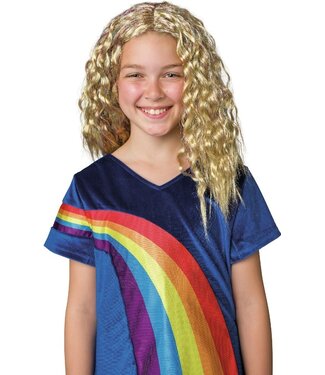 K3 pruik - Julia met glitter extensions