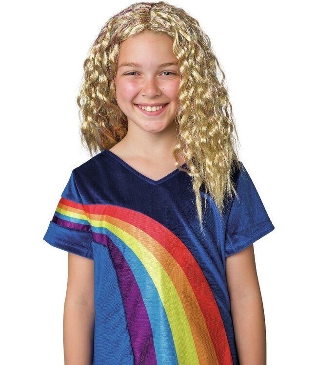 K3 pruik - Julia met glitter extensions