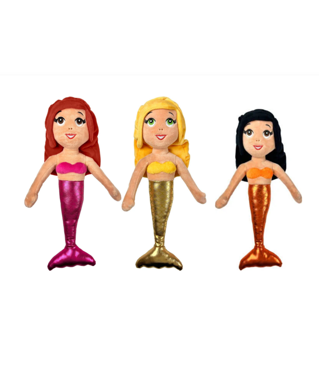 K3 Zeemeermin Knuffelpoppen set van 3 stuks!