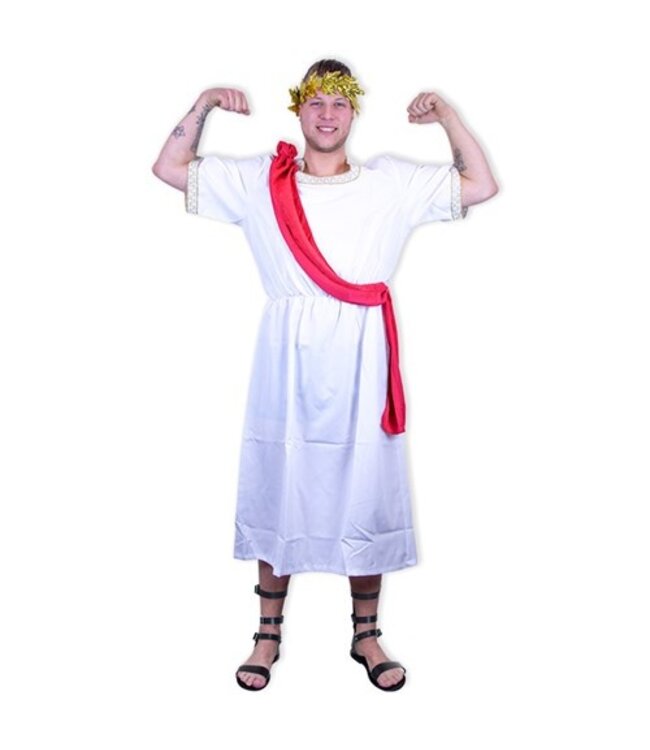 Nero kostuum met lauwerkrans (XL)