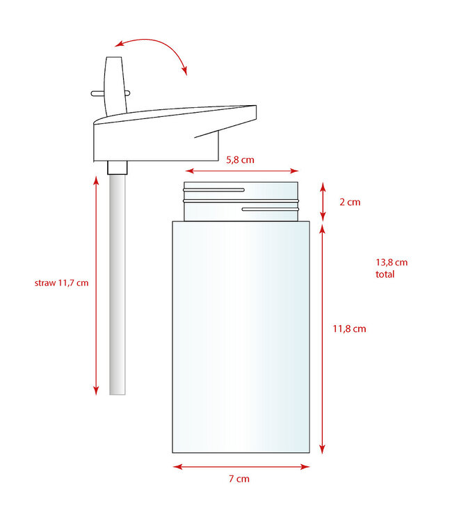 Woezel & Pip Drinkfles 450ml Drink Up