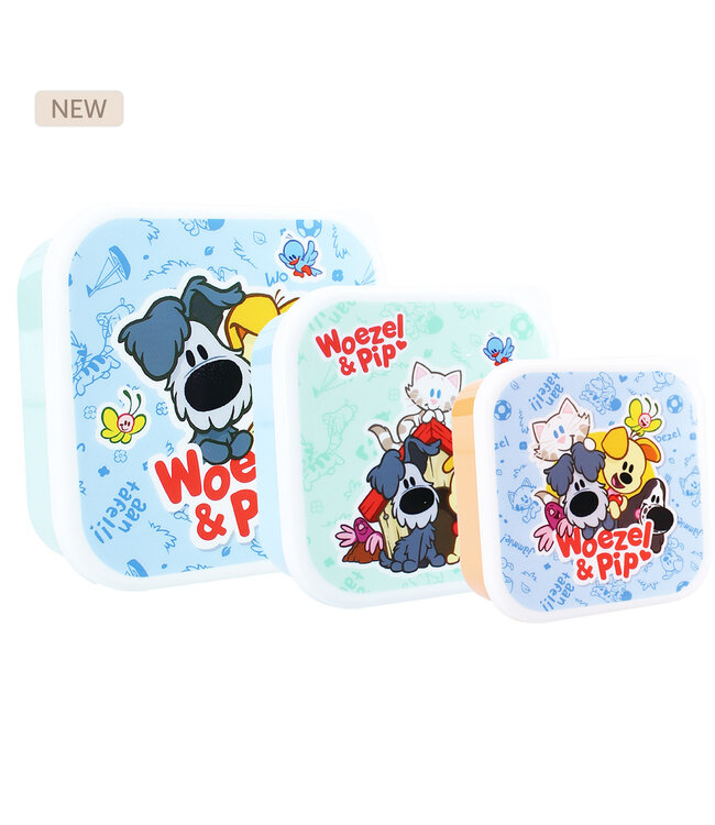 Woezel & Pip Snackbox (3in1)  Fresh Bites