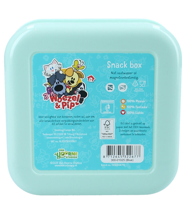 Woezel & Pip Snackbox (3in1)  Fresh Bites